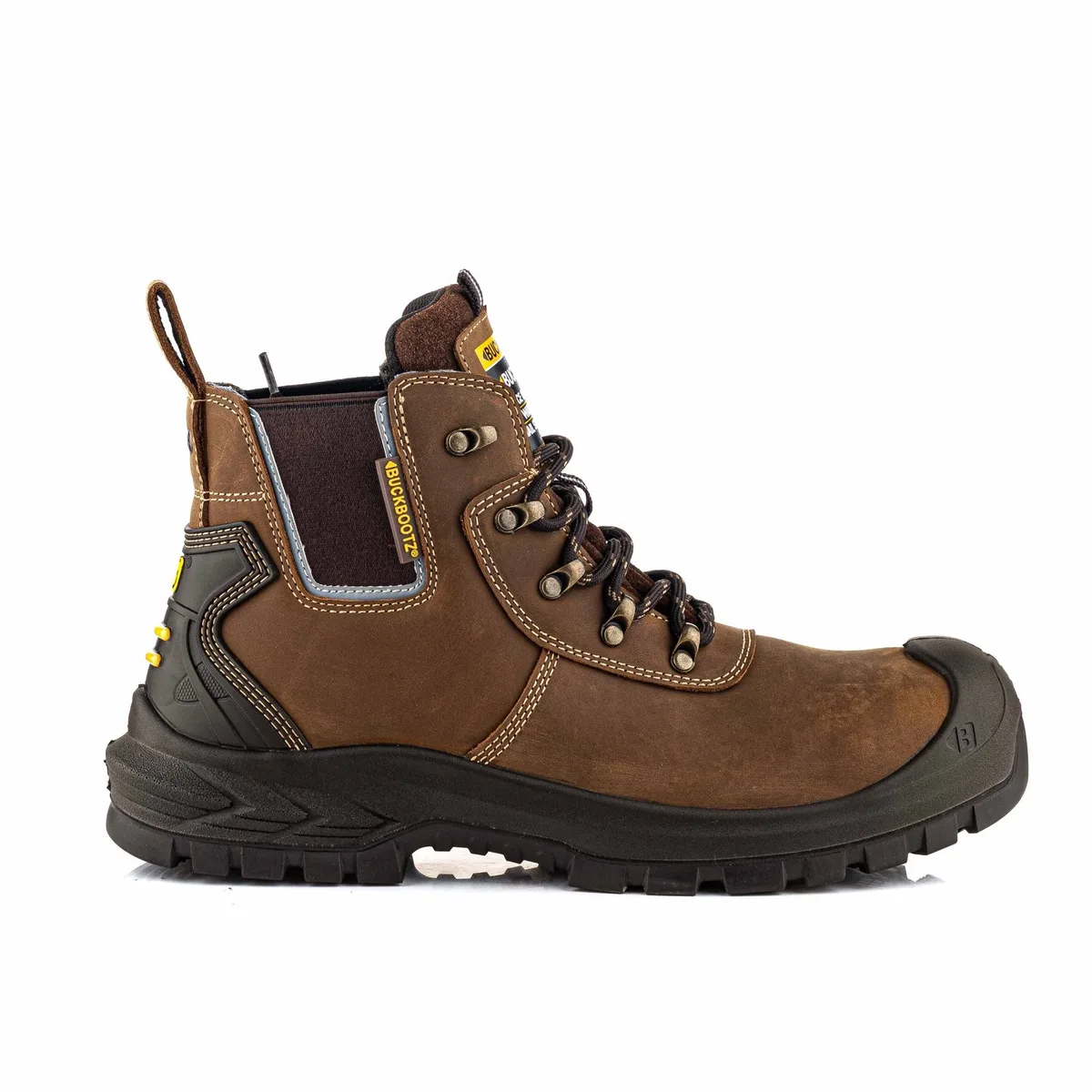 Buckler Boots Schoen BHYB2 HG S3 + KN - Bruin BHYB2BR de BuckBootz, Bruin BHYB2BR, 45 – image du produit