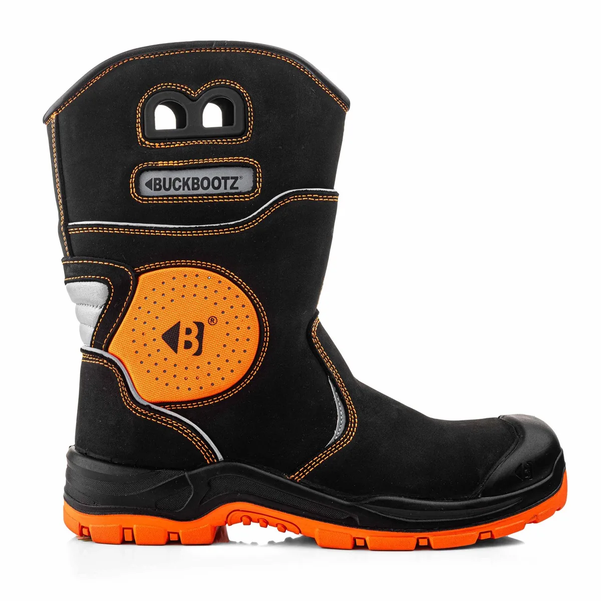 Laars BVIZ5ORBK S7S - Zwart/Oranje by BuckBootz, Black, Orange, 40 – product image