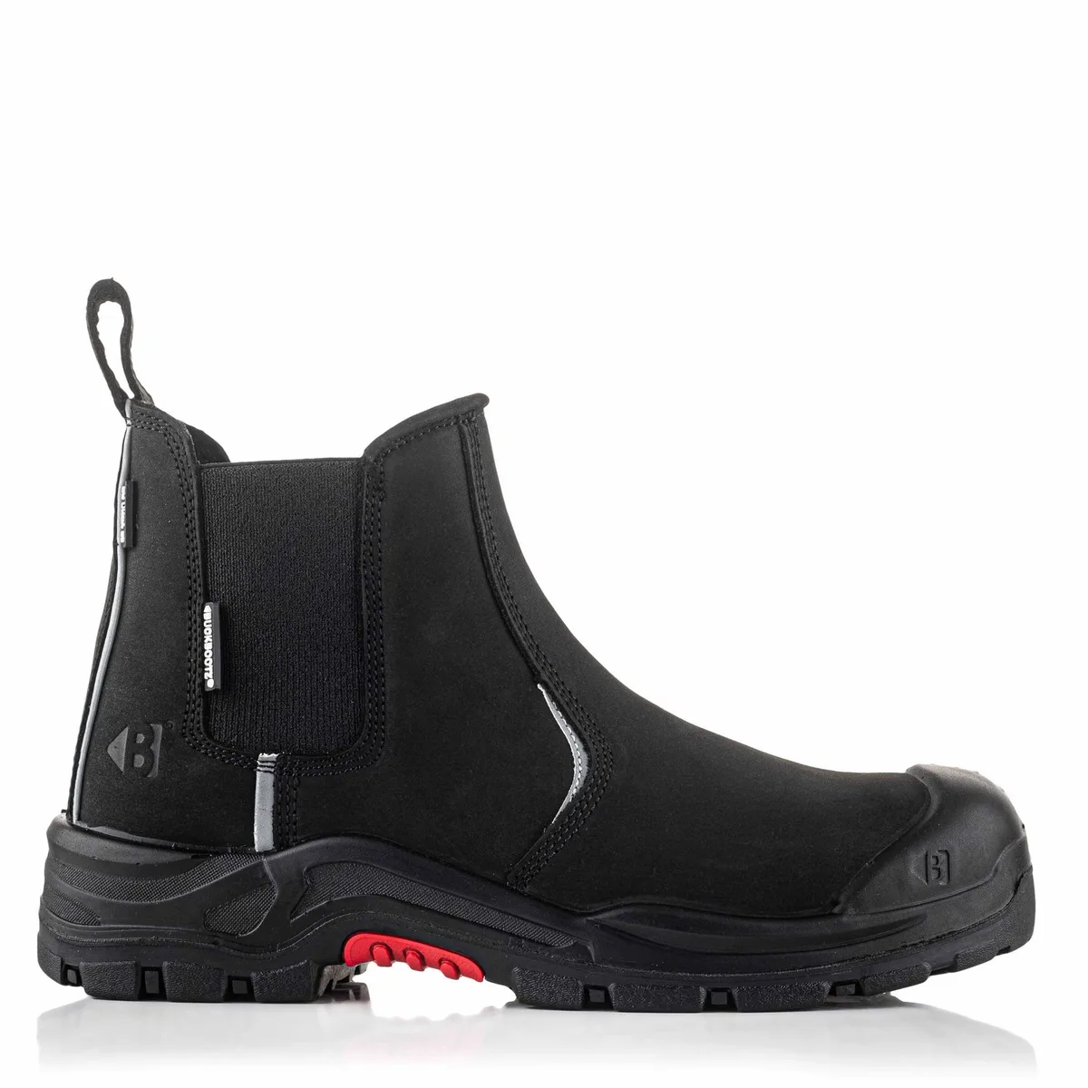 Nubuckz Instapper NKZ101BLK S3S 2.0 - Zwart från BuckBootz, Svart, 42 – produktbild