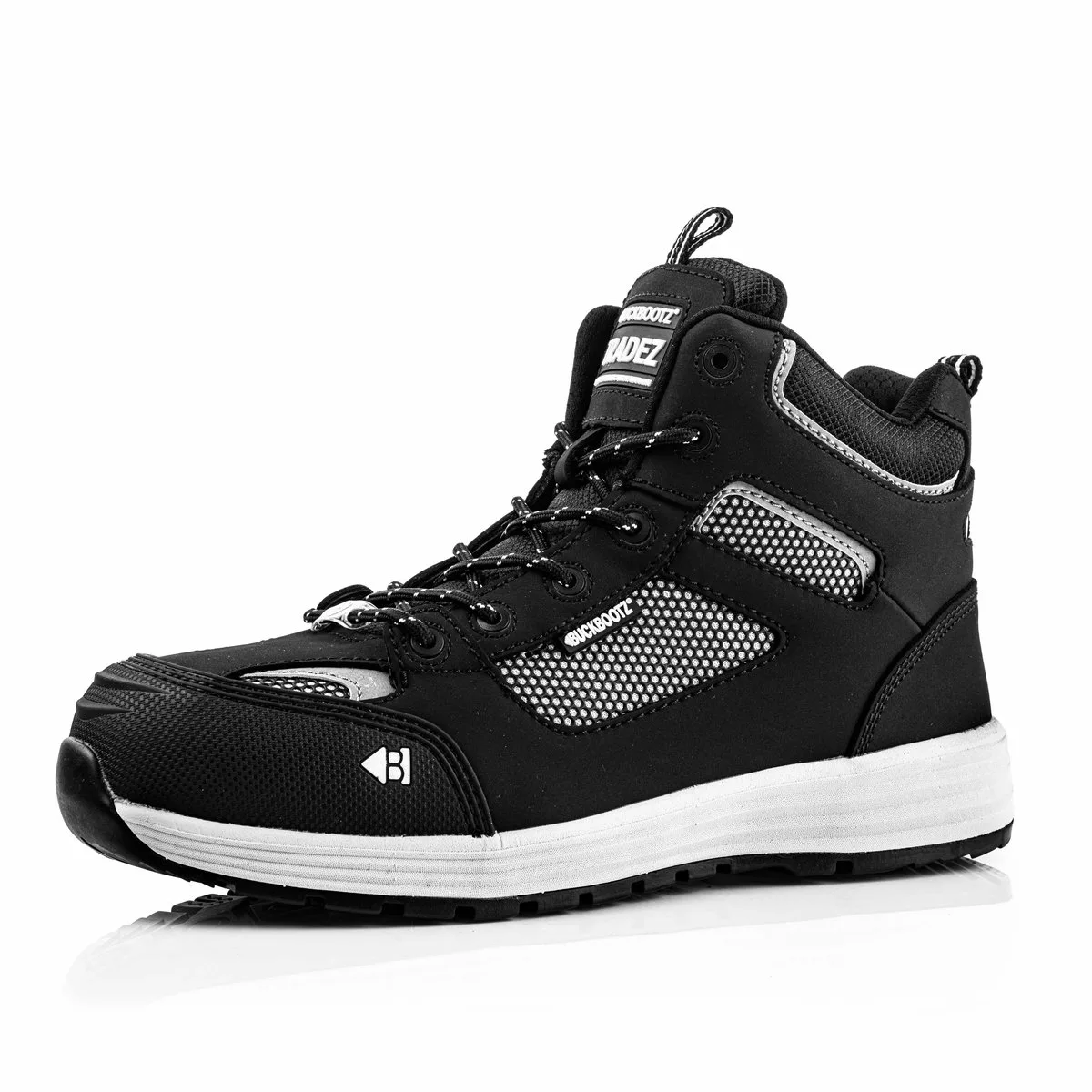 Tradez - BAZBK - S1 P van BuckBootz, Zwart, 47 – productafbeelding