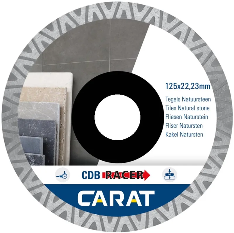 Carat 125x22,23mm Diamantschijf natuursteen/tegels - CDBM125300 - CDB RACER de Carat – image du produit