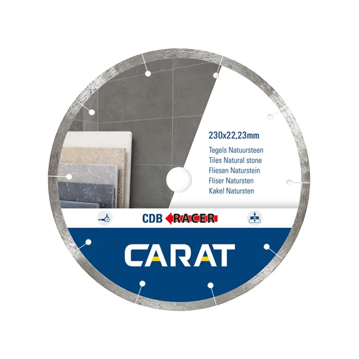 CDB 230 mm Diamantschijf 230 x 22,2 mm fra Carat – produktbillede
