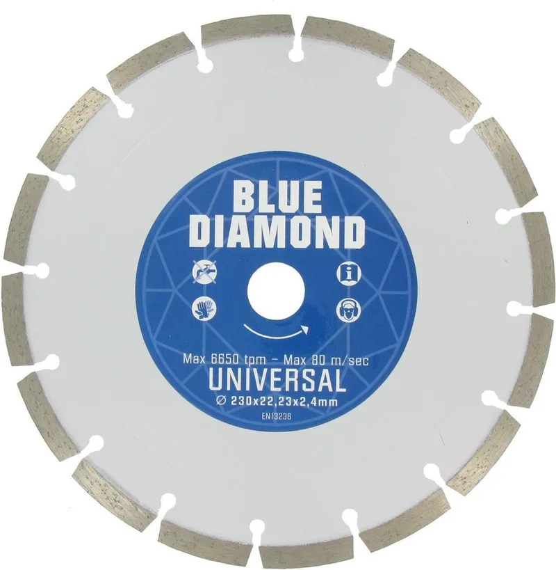 CEBD180310 Diamantzaagblad voor droogzagen - 180 x 22,23mm - Universeel de Carat – image du produit