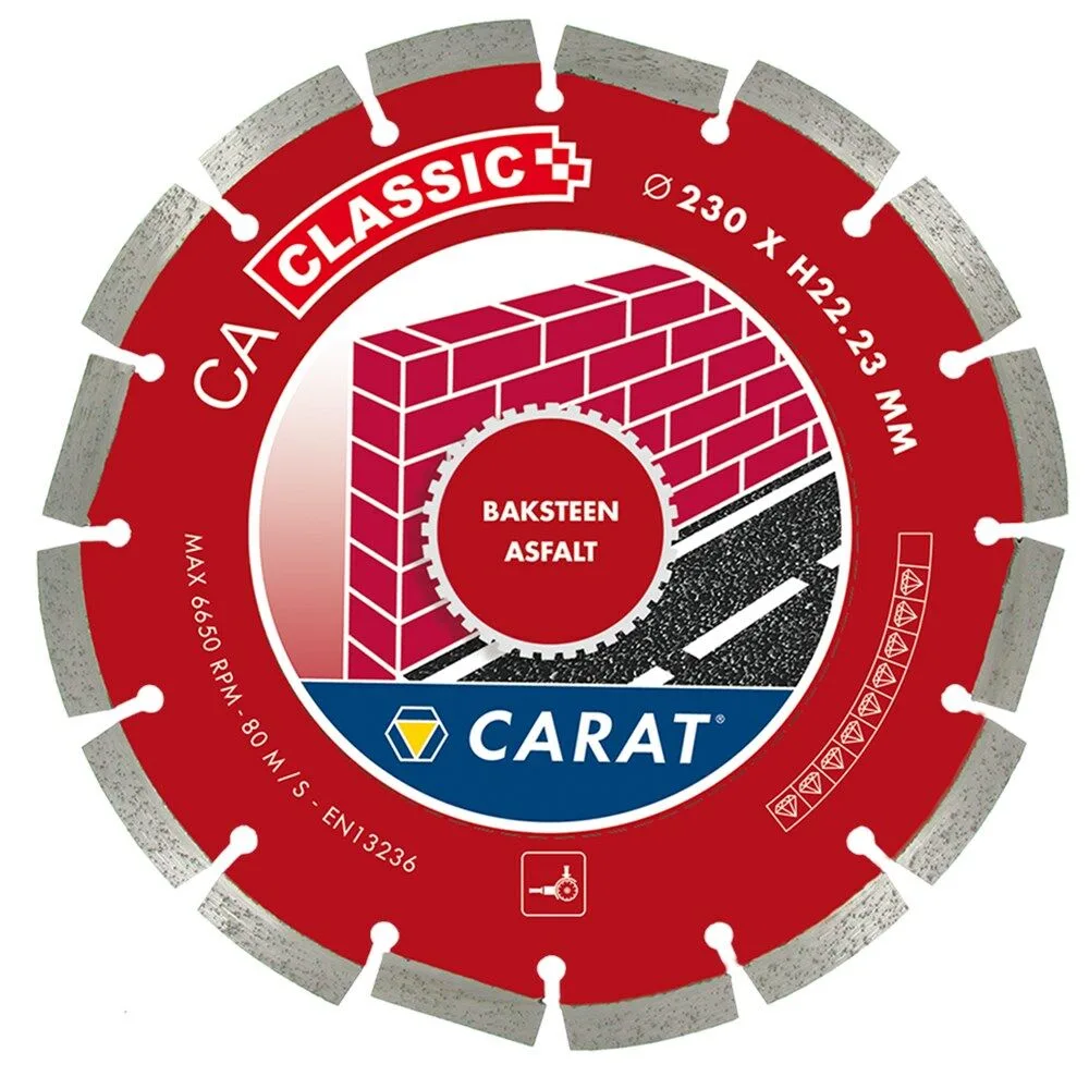 DIAM.ZAAGBL.BAKST.230MM CAC230 van Carat – productafbeelding