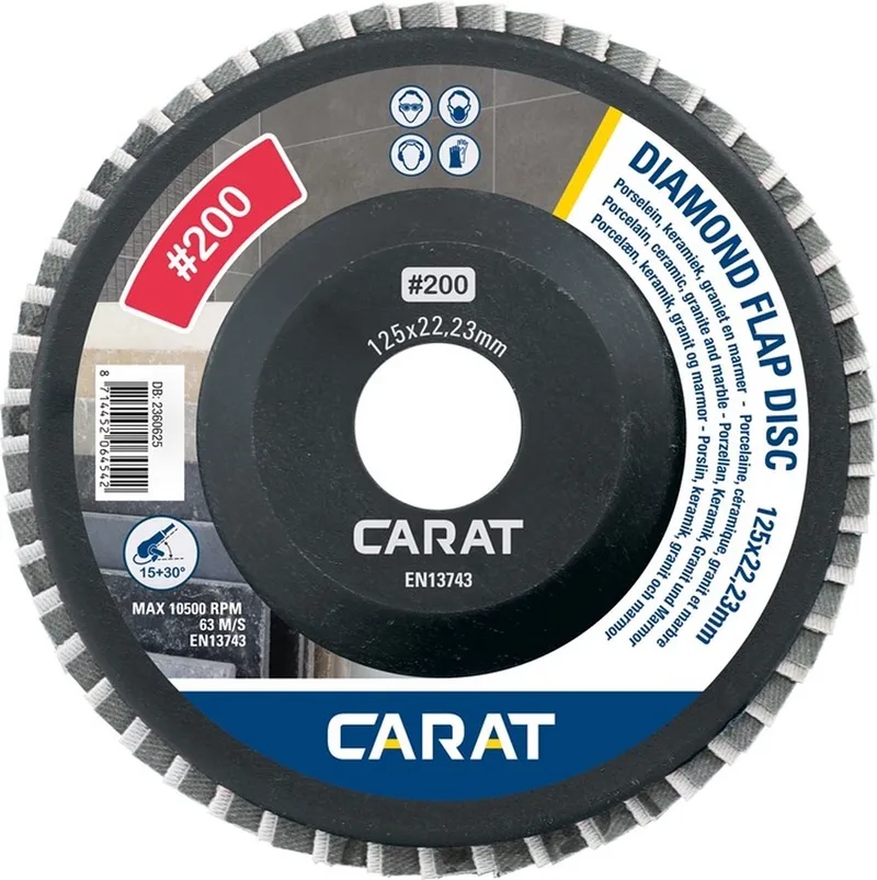 Diamant Lamellenschijf Ø125mm #200 - EFD2000000 by Carat – product image