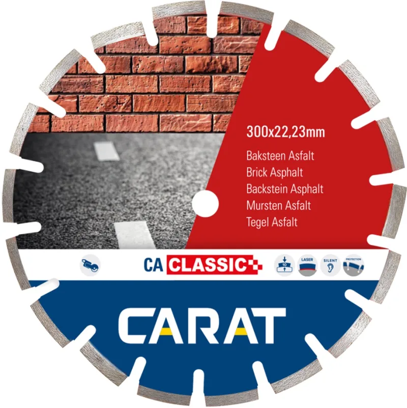Diamant Zaagblad Asfalt 400x25,40mm CA Classic - CAC4004000 by Carat – product image