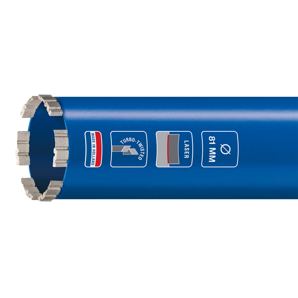 Diamantboor laser beton Ø 26 mm, lengte 300 mm, M30 - EM02630050 van Carat – productafbeelding