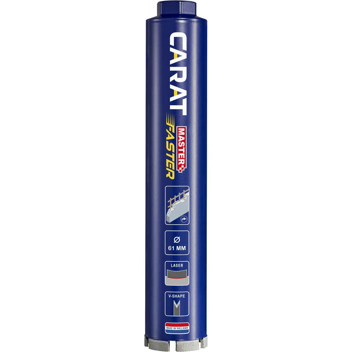 Diamantboor laser beton Ø 71 mm, lengte 300 mm, M30 - EMF0713005 de Carat – image du produit