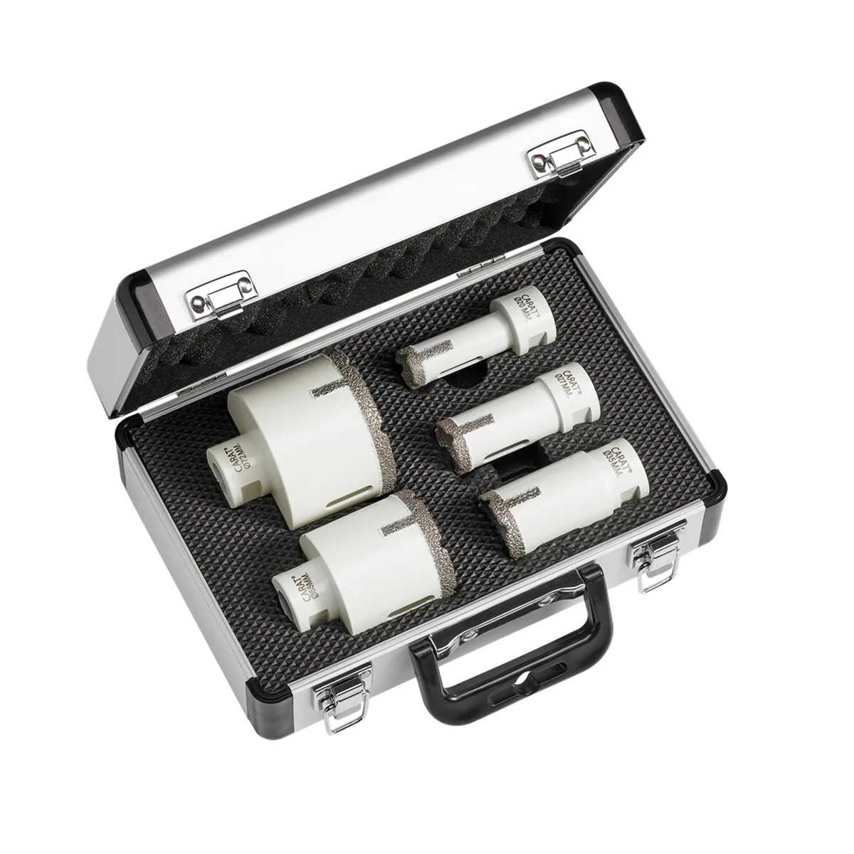 Diamantboorset Ø 20-27-35-55-72 mm - EHSSET02NF von Carat – Produktbild