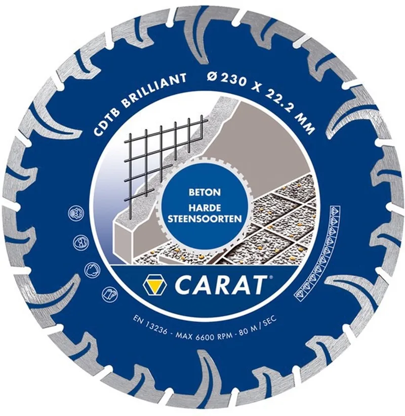 Diamantzaagblad - Beton 180 mm van Carat – productafbeelding