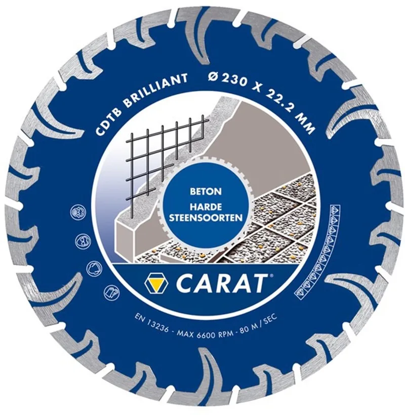 Diamantzaagblad - Beton 230 mm by Carat – product image