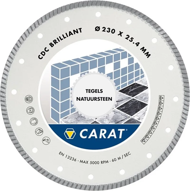 Diamantzaagblad Cdc200X25,4 Teg/Nats Nat by Carat – product image