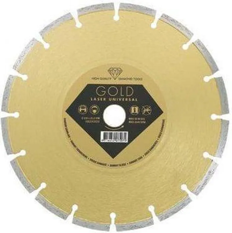 Diamantzaagblad - Universeel Gold 230 mm van Carat – productafbeelding