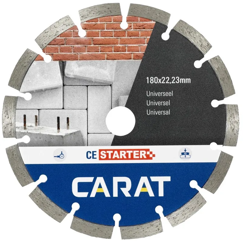 Diamantzaagblad - Universeel - Ø180 x 22,23 mm von Carat – Produktbild