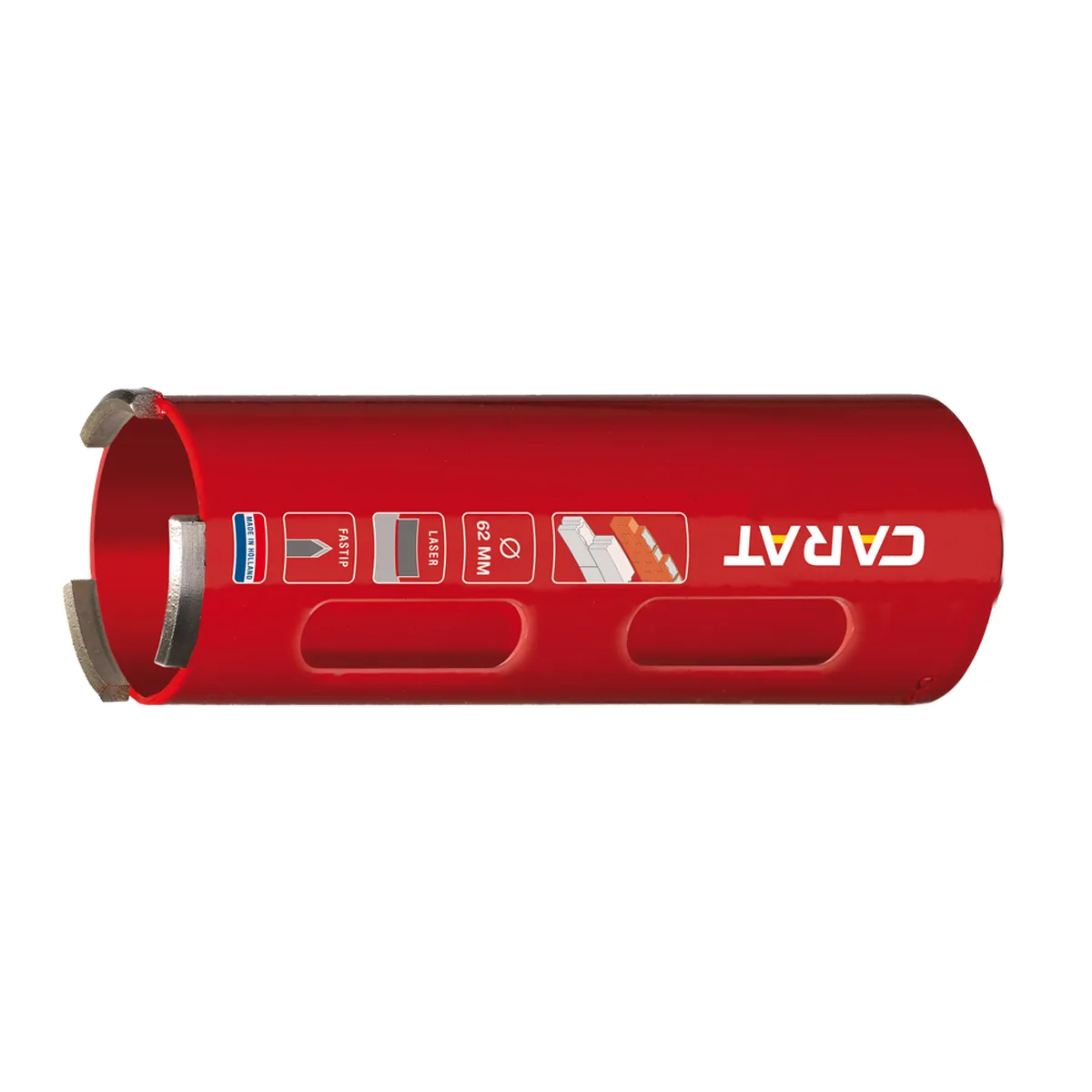 Droogboor Ø 32 mm, lengte 150 mm, M16, 3 segmenten - HDC0321504 från Carat – produktbild