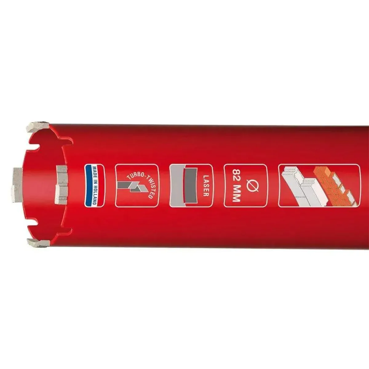 NASTROC® Laser droogboor Ø162 x 300mm M30 - HDN1623005 van Carat – productafbeelding