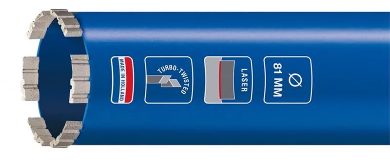 Ø18 x 300mm M30 MASTER Laser diamantboor - BETON - EM01830050 de Carat – image du produit