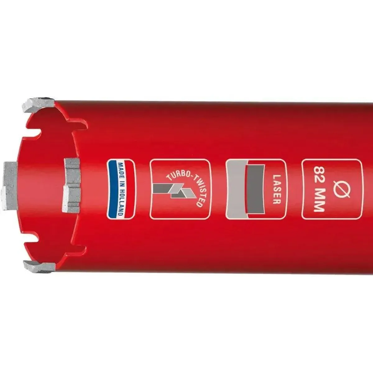 Ø82 x 150mm M16 DUSTEC® Droogboor - HTM0821504 de Carat – image du produit