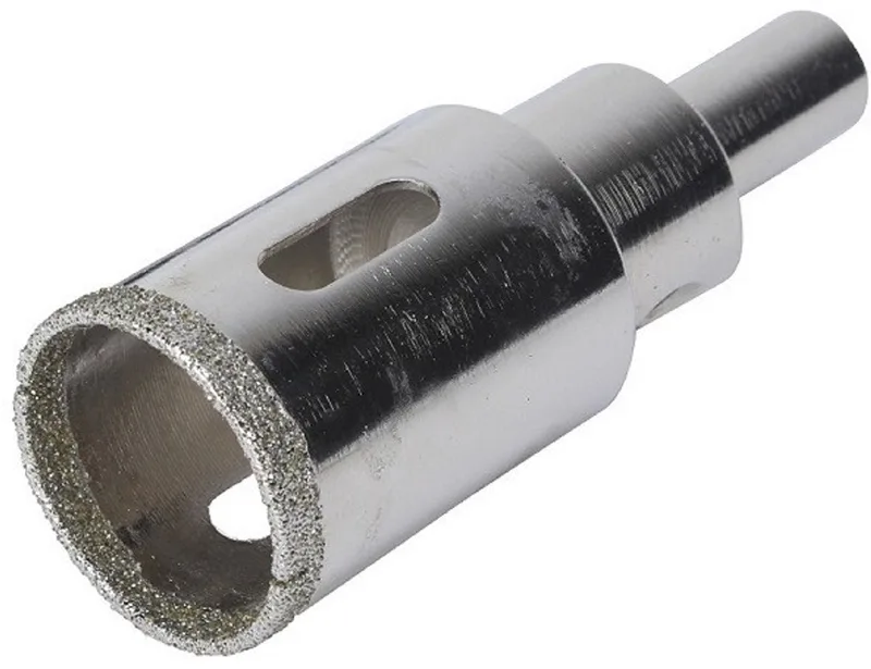 Tegelboor 35 mm Nat 2 stuks van Carat, Grijs – productafbeelding