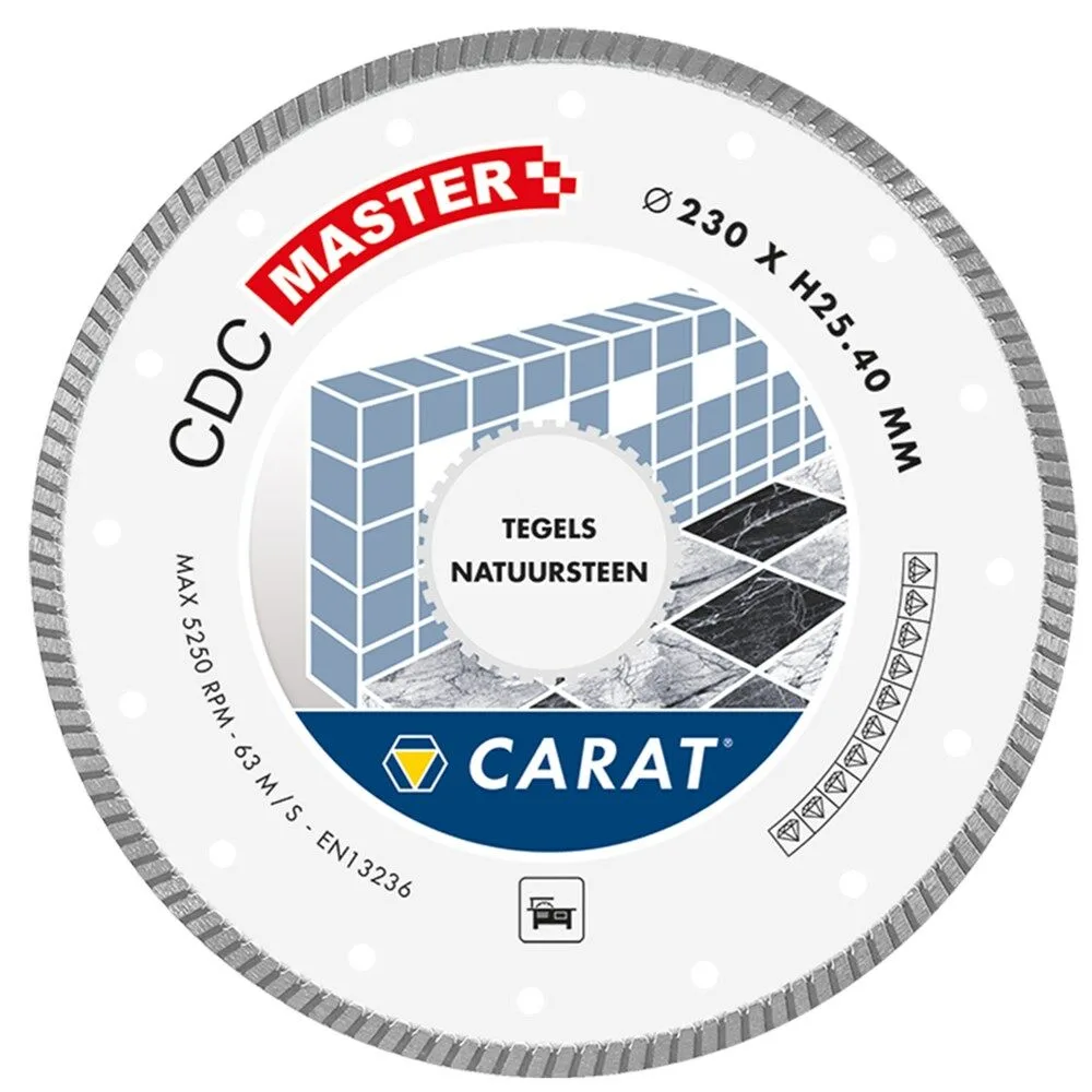 TEGELZ.BL. 200X25.4 CDCM200400 van Carat – productafbeelding