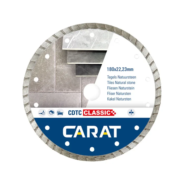 Zaagblad CDT Classic 180 x 22,2 mm fra Carat – produktbillede