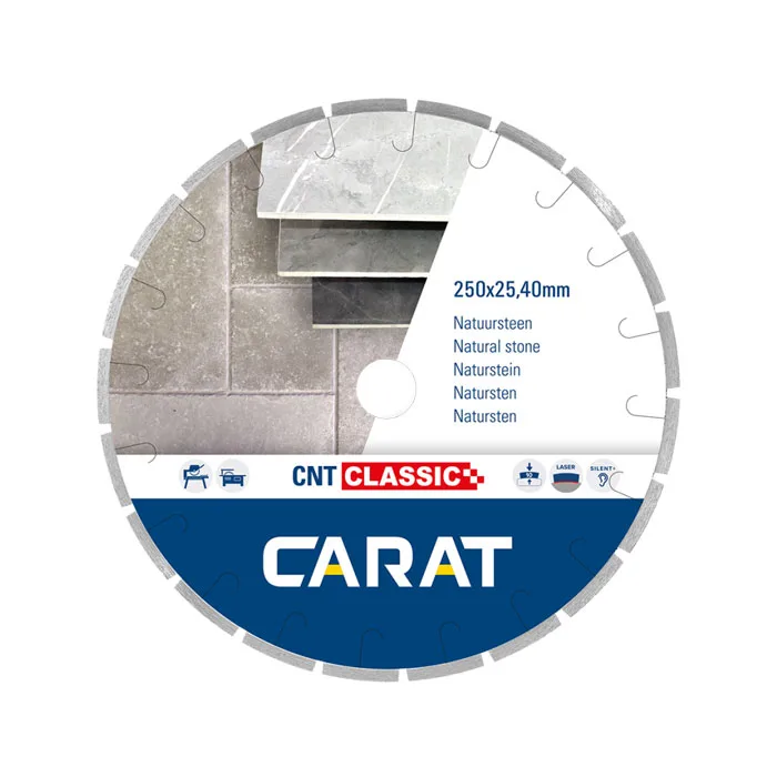 Zaagblad CNT Classic 250 x 25,4 mm van Carat – productafbeelding