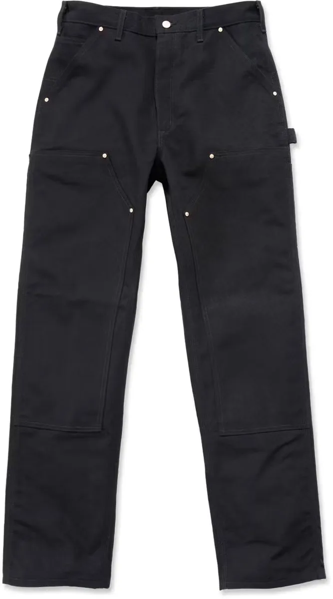 B01 Double-Front Utility Work Pant 106679 van Carhartt, Zwart – productafbeelding