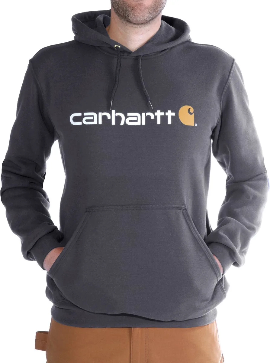 Carhartt 100074 Signature Logo Sweatshirt - Original Fit - Carbon Heather de Carhartt, Carbon Heather, XXL – image du produit