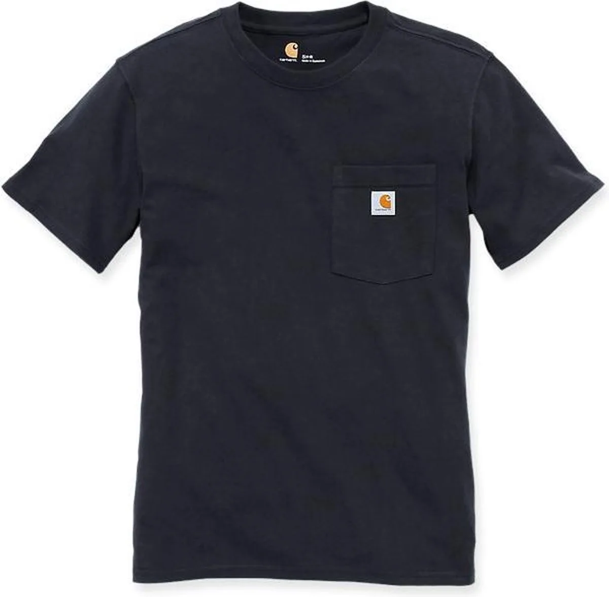 Carhartt 103067 Workwear Pocket T-Shirt - Original Fit - Black van Carhartt, Zwart, L – productafbeelding