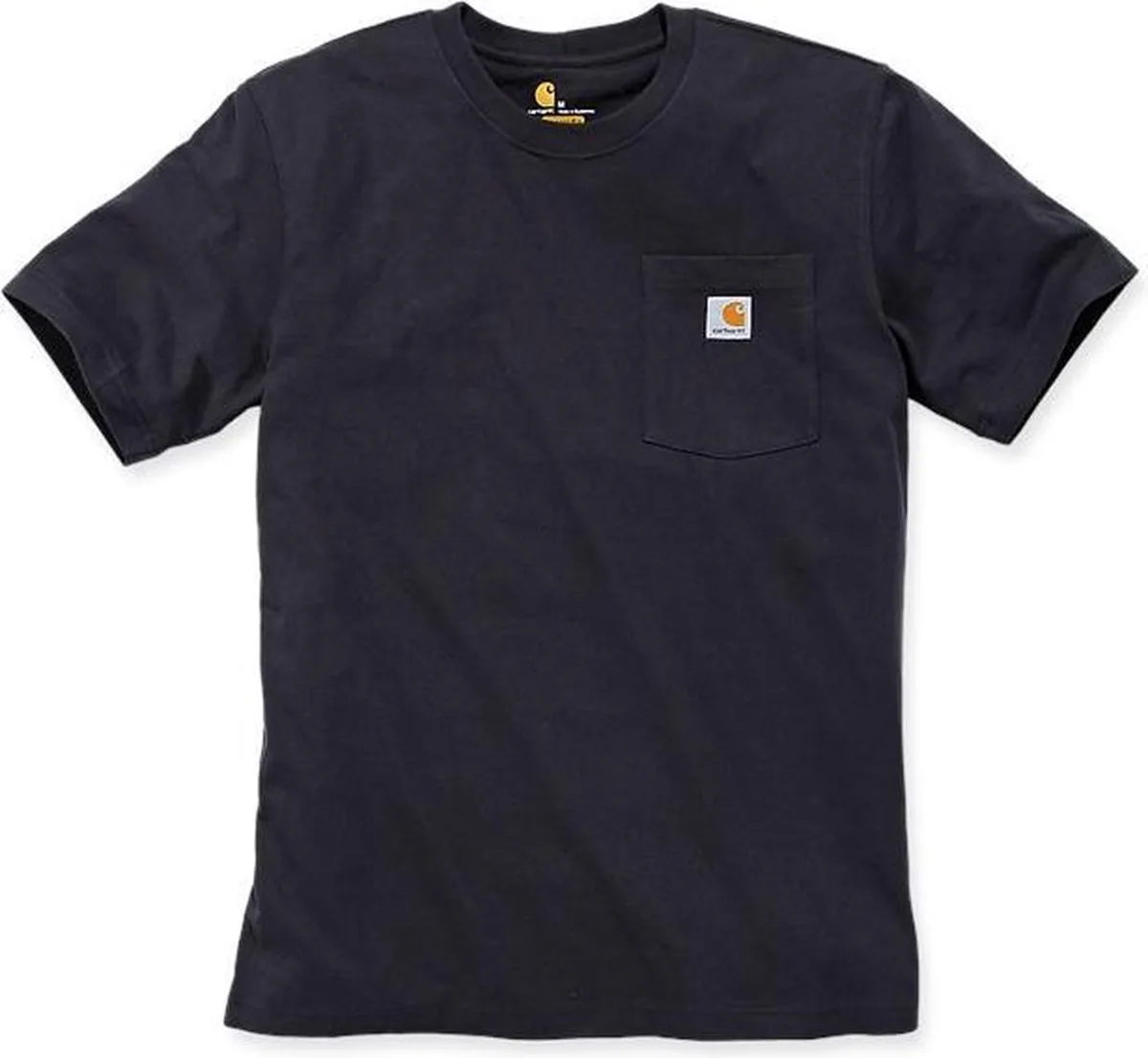 Carhartt 103296 Workwear Pocket T-Shirt - Relaxed Fit - Black van Carhartt, Zwart, M – productafbeelding