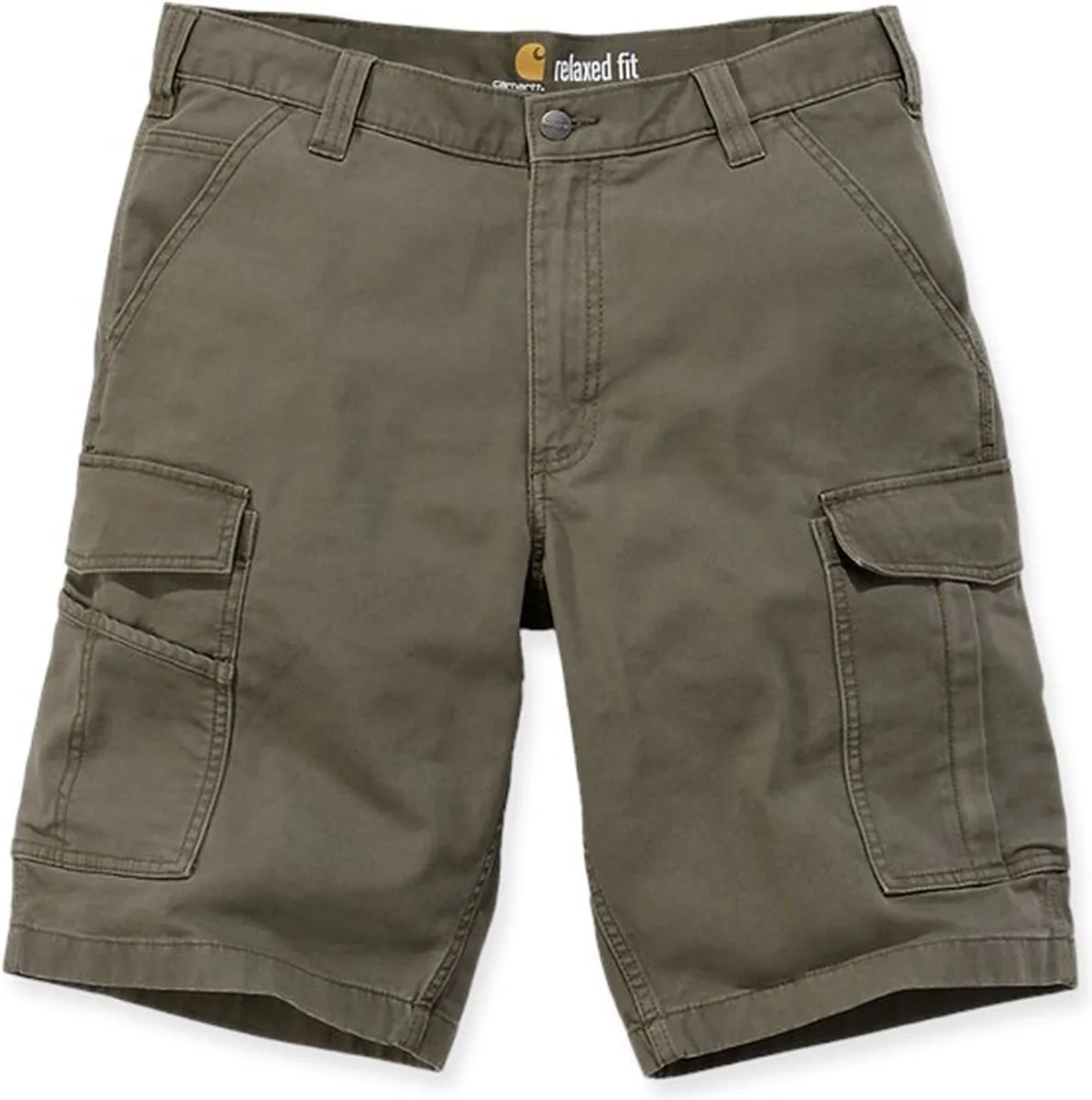 Carhartt 103542 Rigby Rugged Cargo Short - Relaxed Fit - W38 van Carhartt, Tarmac – productafbeelding