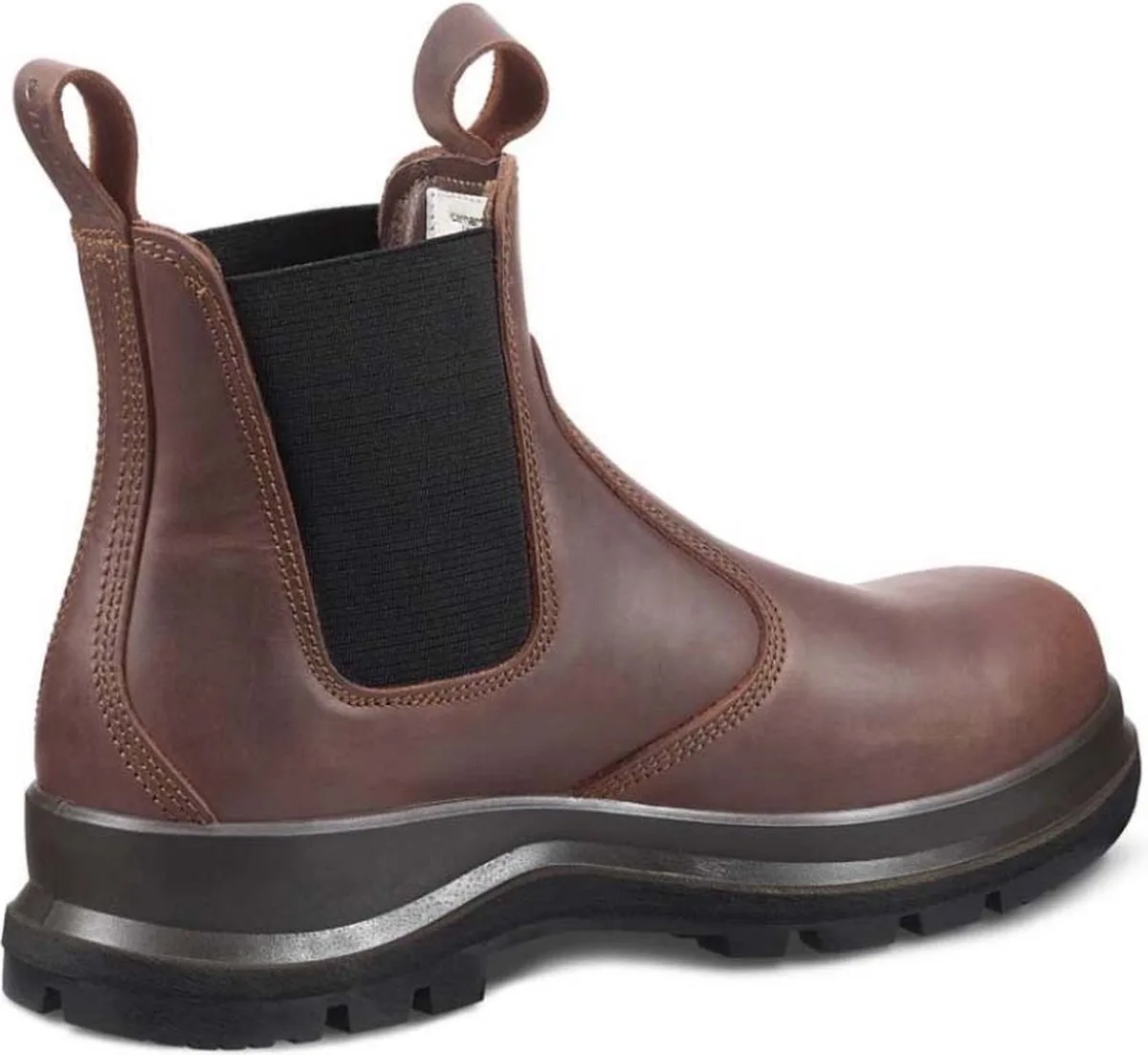 Carter - Chelsea Boot - Volnerf Leer - Bruin - S3 Werkschoenen von Carhartt, Dark Brown, 46 – Produktbild
