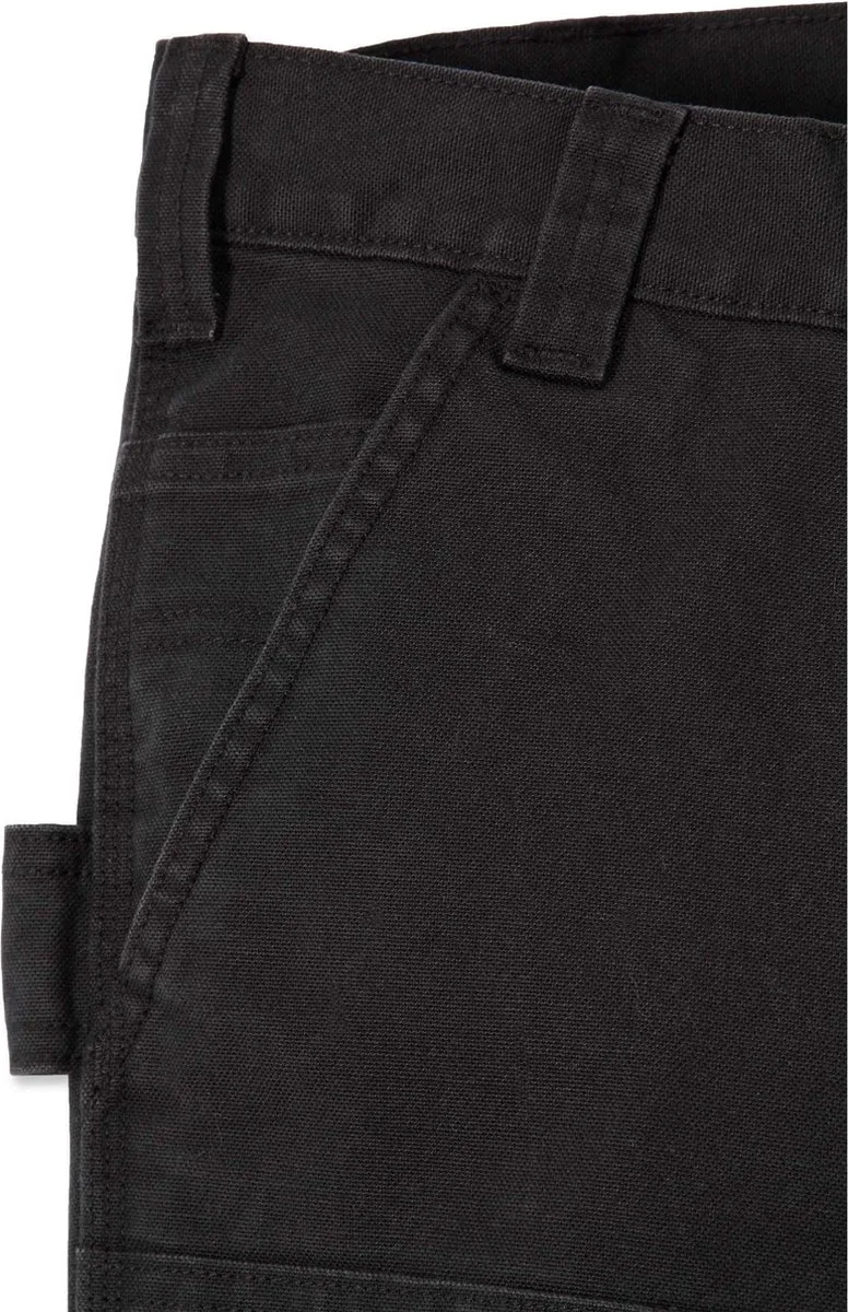 Coton Duck Stretch Broek Zwart van Carhartt, Zwart, 34 – productafbeelding