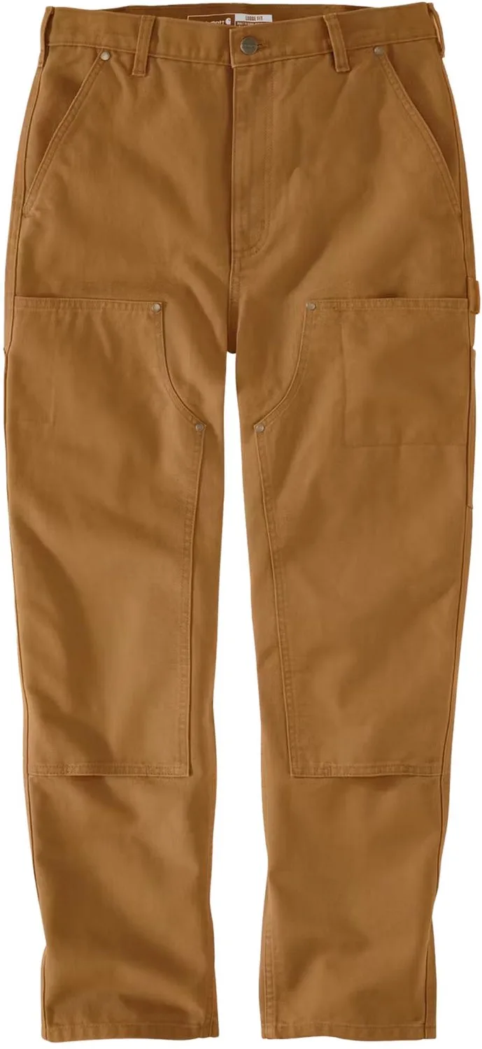 Dames Arbeit-schoenen The Vintage Fit Double-Front Canvas-broek 106811 van Carhartt, Carhartt® Brown – productafbeelding