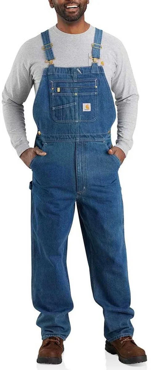 Denim Overall Blauw 38 / 34 Man de Carhartt, Darkstone – image du produit