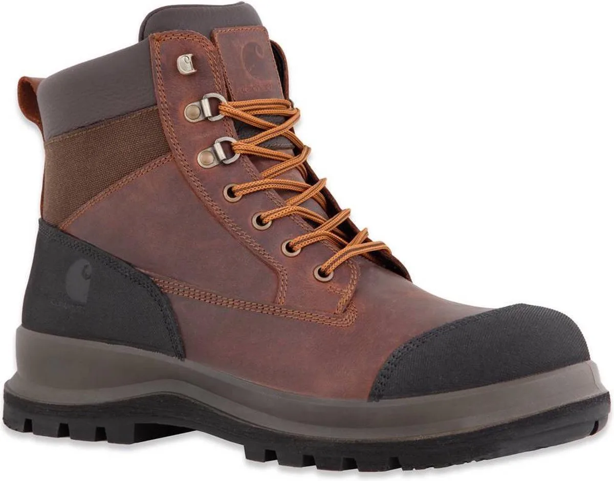 Detroit S3 Mid Donker Werkschoenen Heren från Carhartt, Brun – produktbild