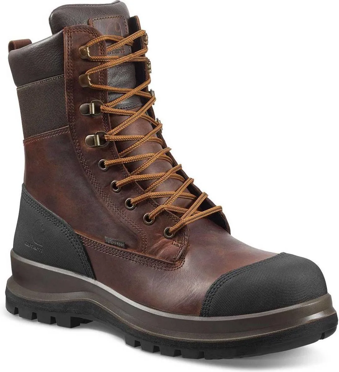 F702905 Men’s Detroit Rugged Flex® Waterproof Insulated S3 High Safety Work Boot - Dark Brown-Dark Brown-46 de Carhartt, Dark Brown – image du produit