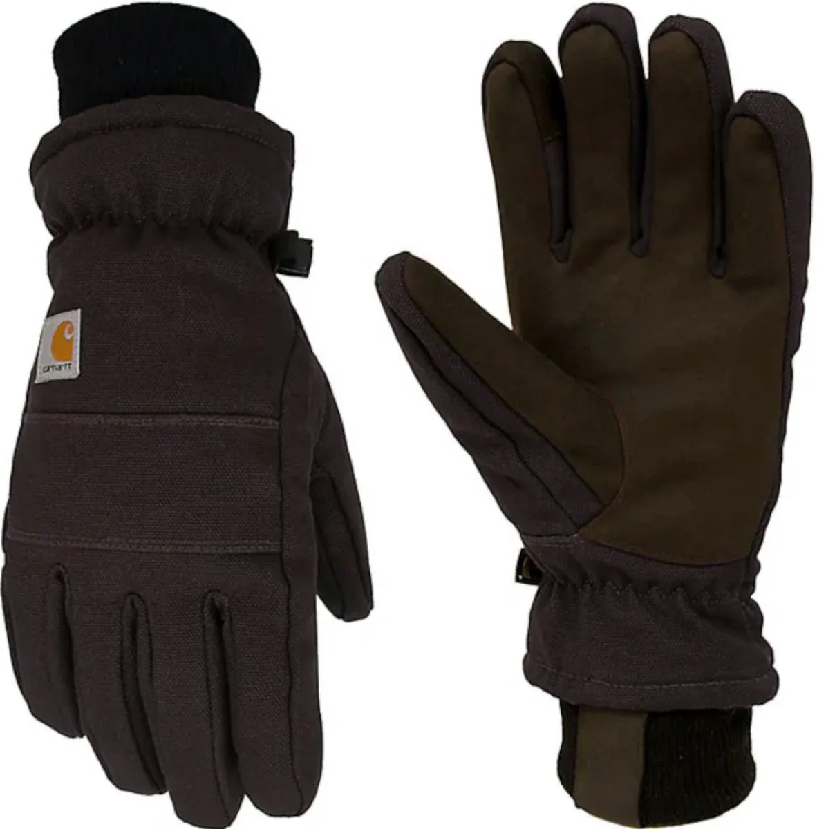 Insulated Duck Handschoenen de Carhartt, Noir, L – image du produit