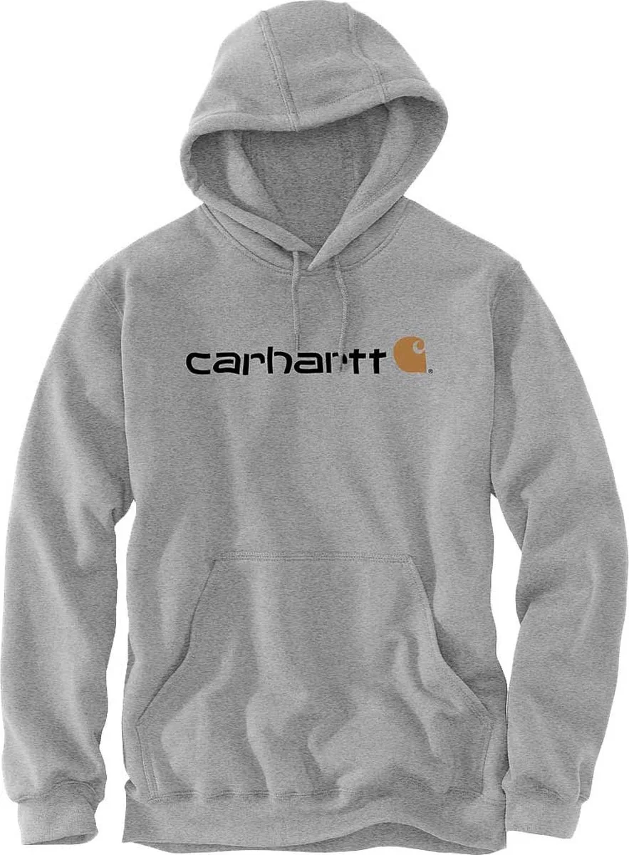Loose Fit Logo Graphic Sweatshirt-Lichtgrijs-XXL fra Carhartt, Lysegrå – produktbillede