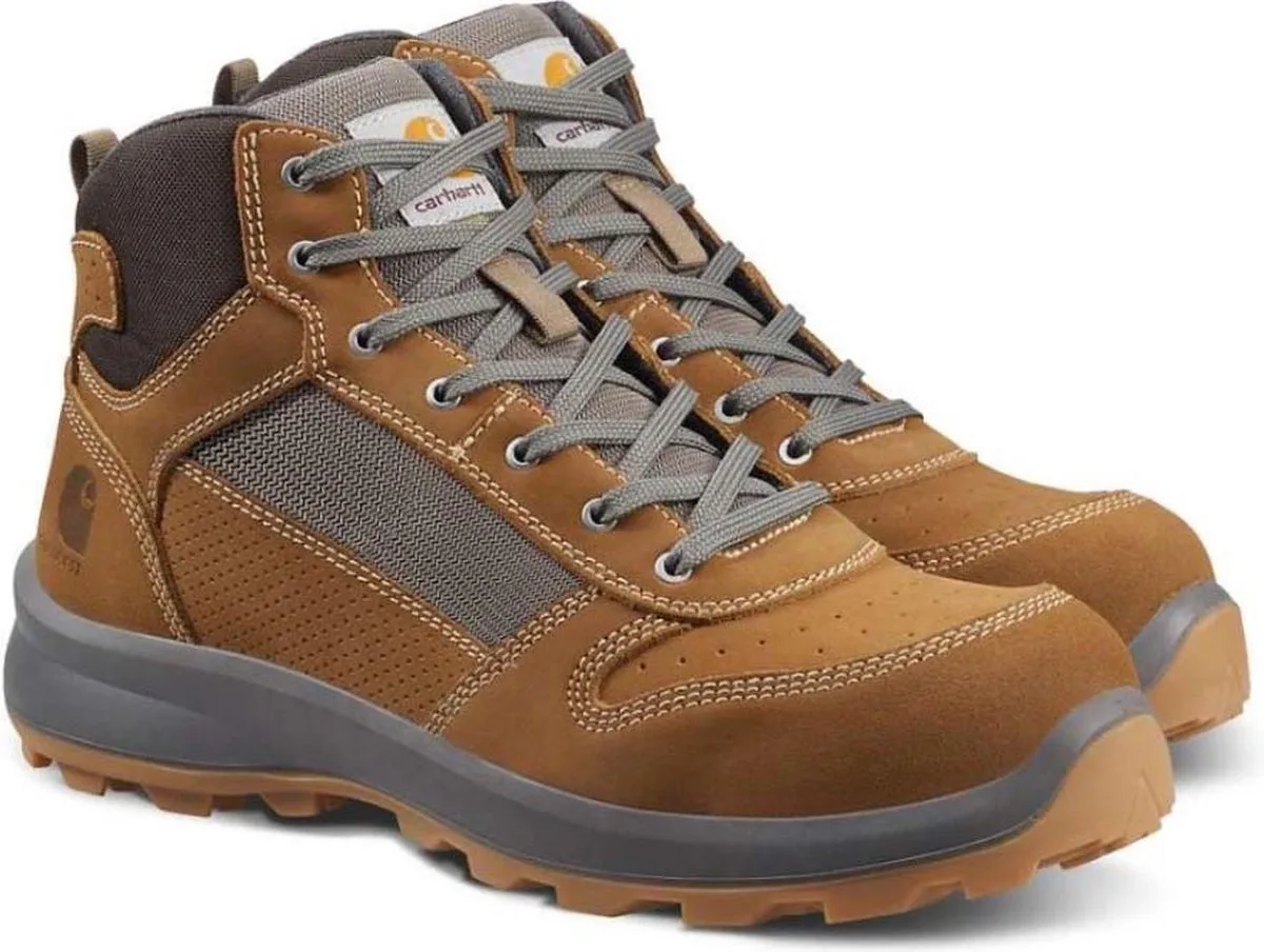 Michigan Mid Rugged Flex Bruin Werkschoenen Size de Carhartt, Noir, 41 – image du produit
