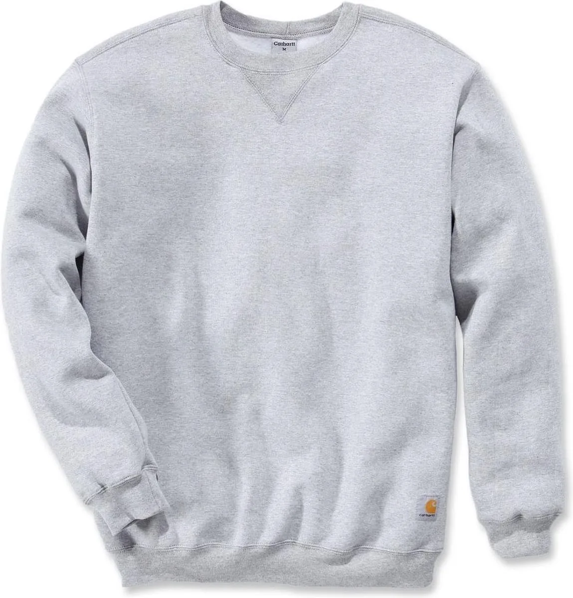 Midweight Crewneck Sweatshirt Heren från Carhartt, Heather Grey – produktbild