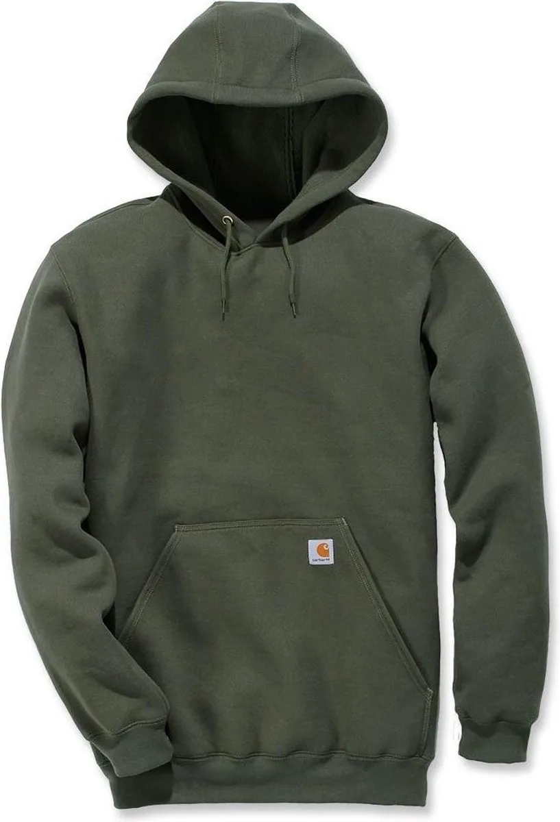 Midweight Hooded Sweatshirt Heren L de Carhartt, Moss – image du produit