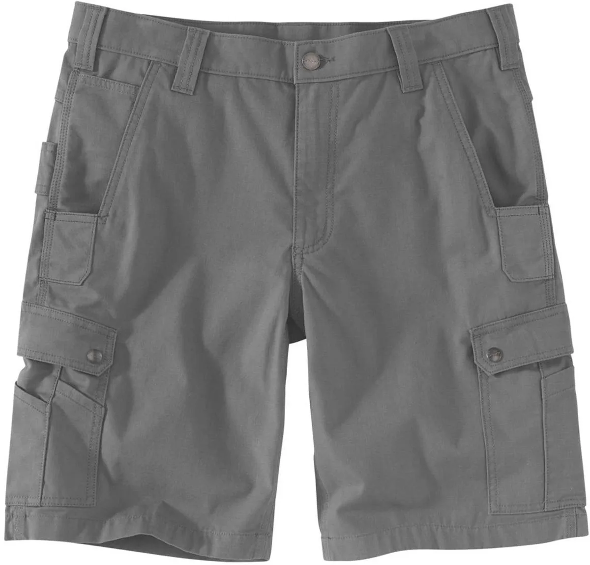 Ripstop Relaxed Fit Cargo Shorts Grijs 30 Man fra Carhartt, Steel – produktbillede