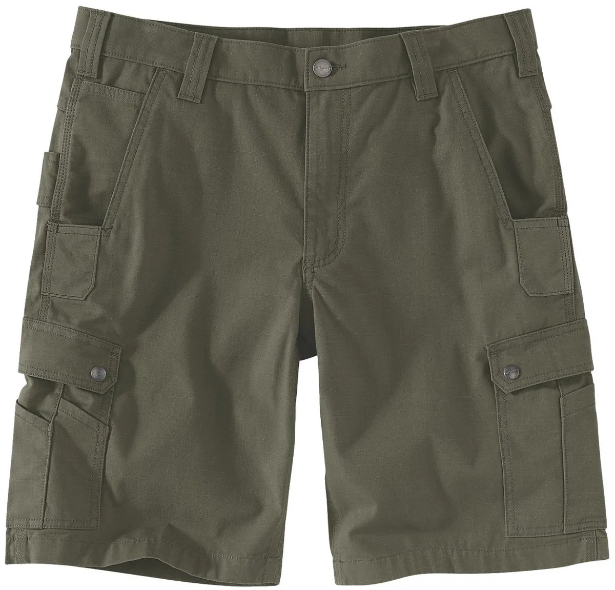 Rugged Flex Relaxed Fit Ripstop Cargo Work Short Basil W38 de Carhartt, Groente – image du produit