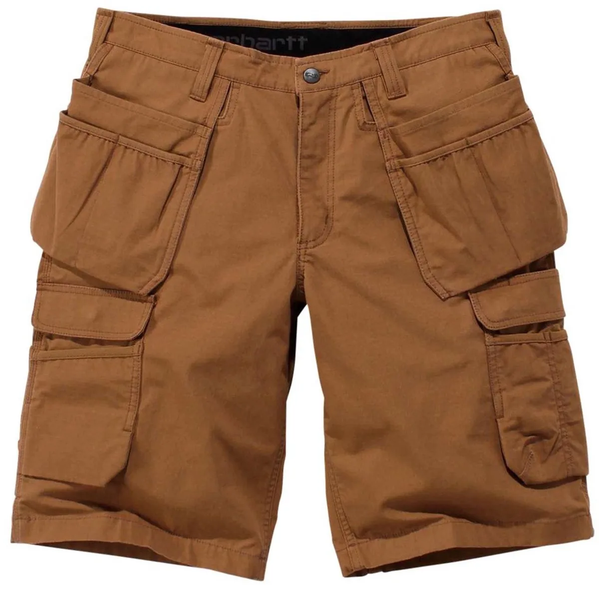 Rugged Flex Ripstop Cargo werkshort – bruin – Relaxed Fit – met zakken – stretch – heren van Carhartt, Bruin, W42 – productafbeelding