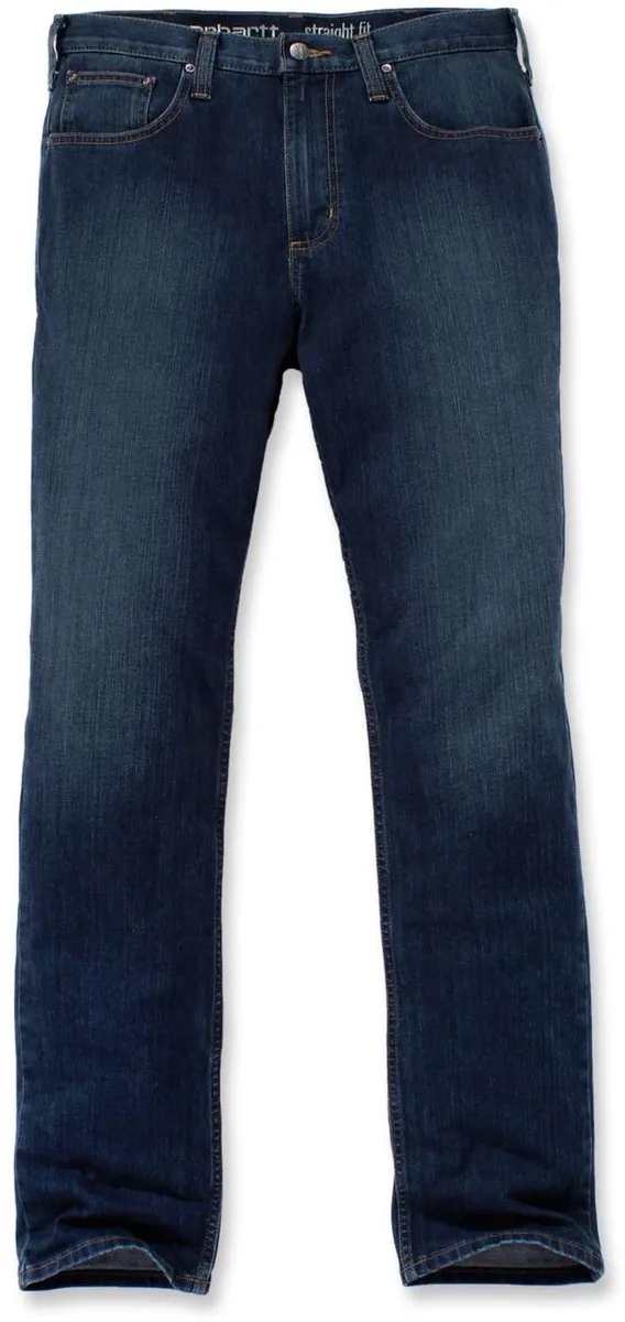 Slim Fit 5-Pocket Tapered Jean | Superior (donkerblauw) van Carhartt, Light Stone Wash, 34/36 – productafbeelding