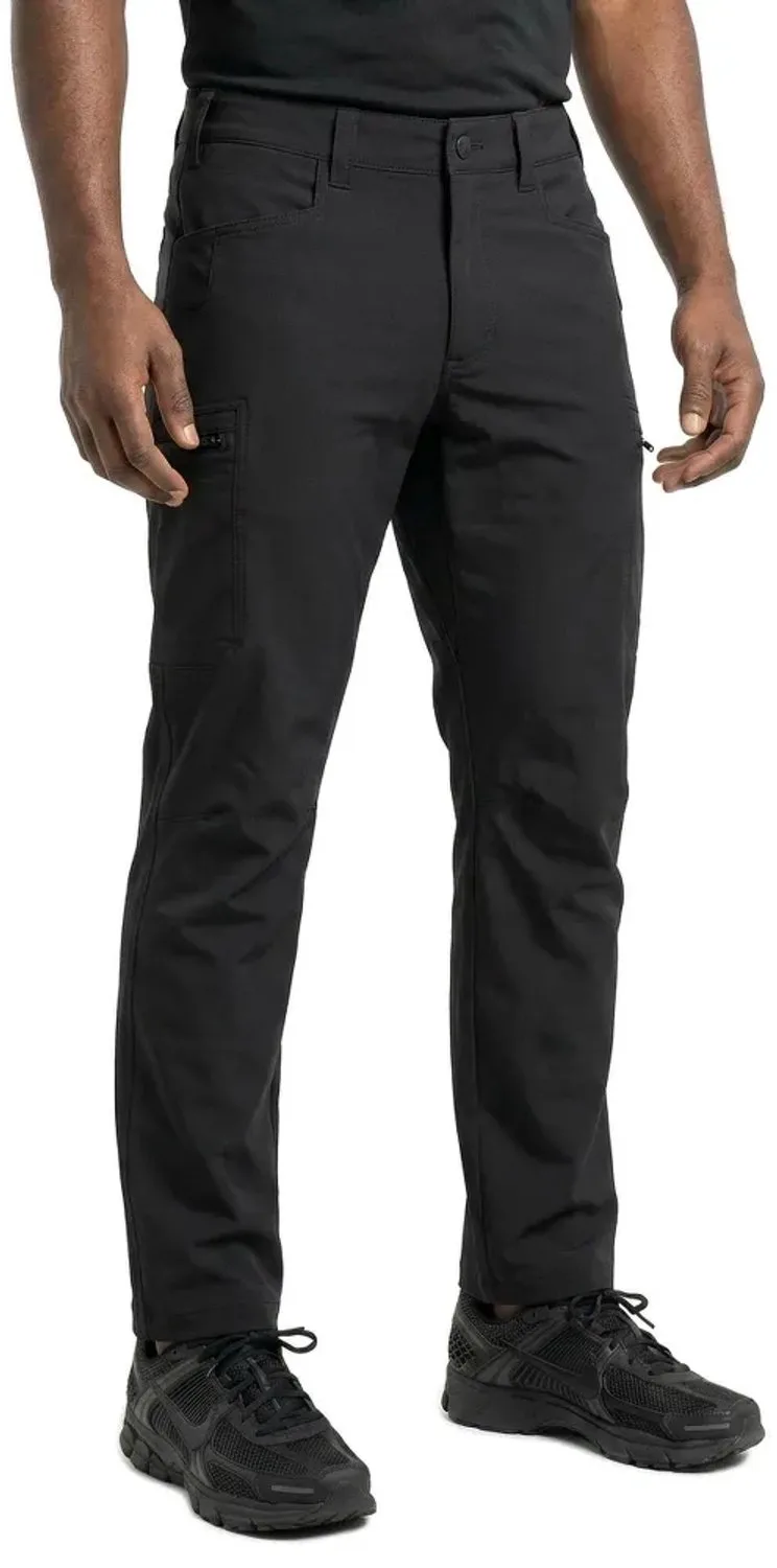 Slim Tapered Mid Tier Werkbroek Zwart 32 / 32 Man fra Carhartt, Sort – produktbillede