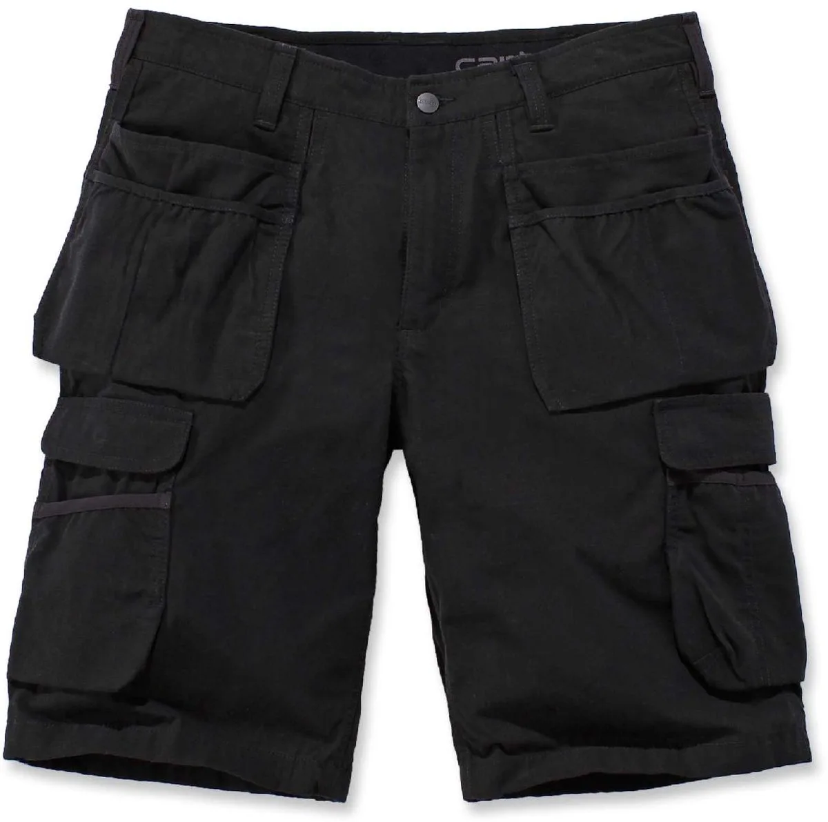 Steel Rugged Flex Relaxed Fit Ripstop Cargo Utility Work Short Black W32 van Carhartt, Zwart – productafbeelding