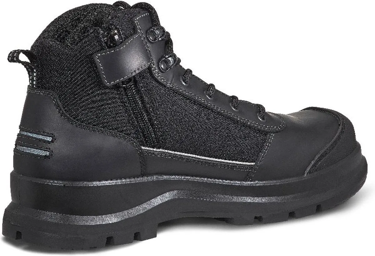 Veiligheidsit-laarzen Detroit Reflective S3 Zip Safety Boot Black de Carhartt, Noir – image du produit