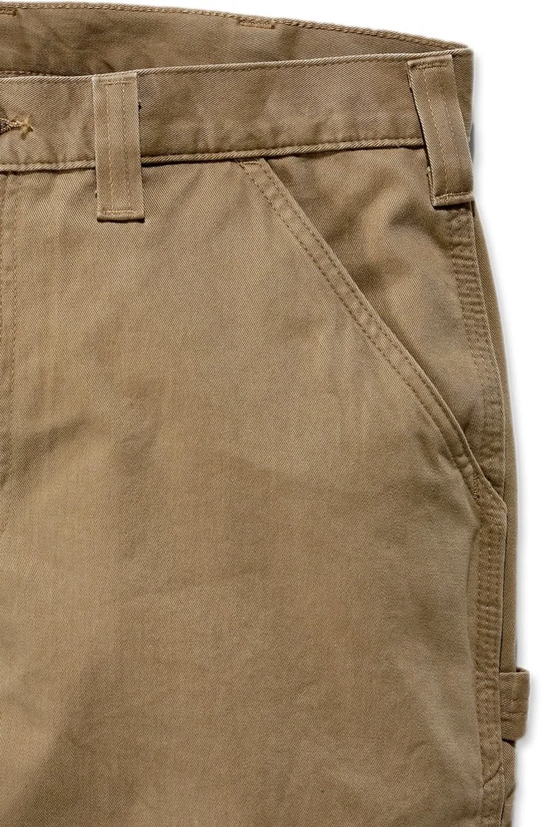 Washed Twill-overall B324 van Carhartt, Dark Khaki – productafbeelding